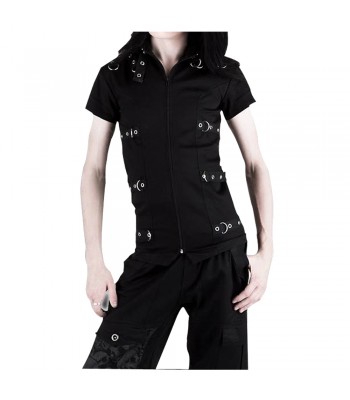 Women Gothic Short Sleeve Shirt 